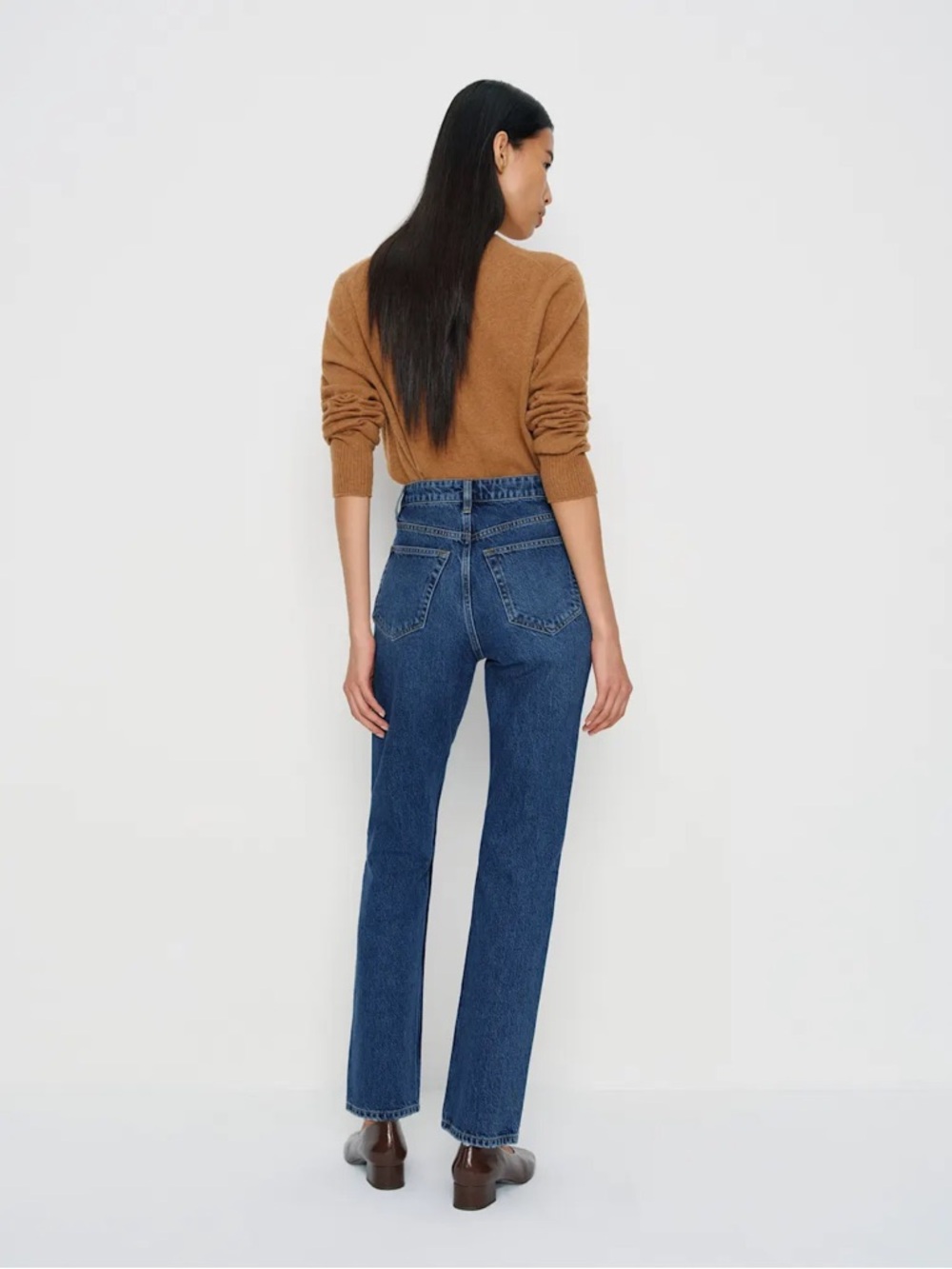 Reformation Cynthia High-Rise Straight Leg Jeans - Picture 5 of 10